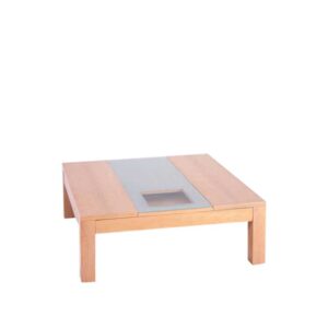 box white side table